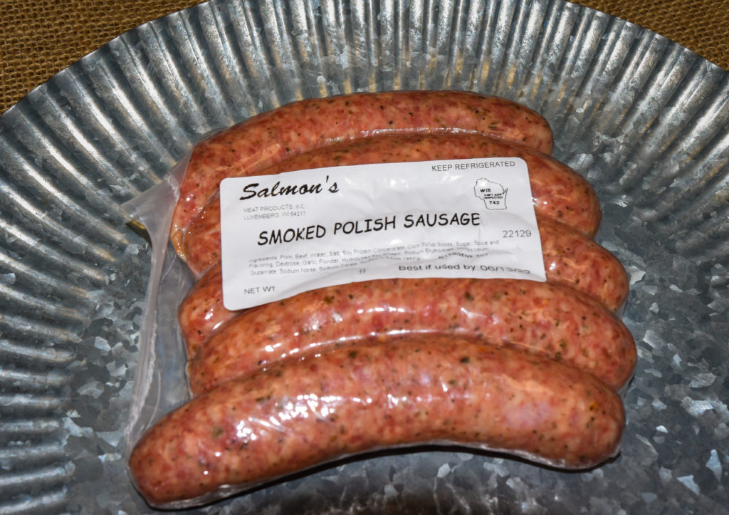 Smoked Polish Sausage Salmon's Meat Products
