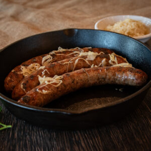 Salmon's Meat Products Fresh Polish Sausage available at our retail store, online for shipping and in northeast Wisconsin grocery stores