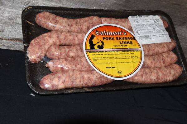 Salmon's Meat Products Pork Sausage Links available at our retail store, online for shipping and in northeast Wisconsin grocery stores